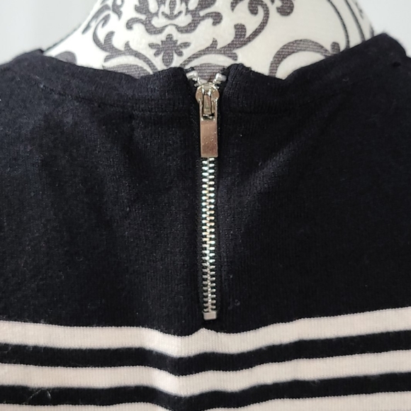 Philosophy Republic Clothing Black & White Striped Knit Top - Picture 8 of 10